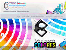 Tablet Screenshot of contacimpresores.com